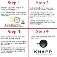 Cast Iron Seasoning Made in USA