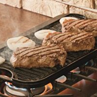 Cast Iron Reversible Grill Made in USA