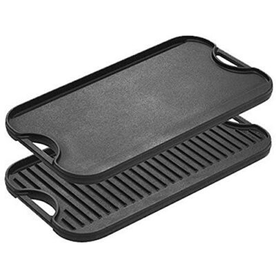 Cast Iron Reversible Grill Made in USA