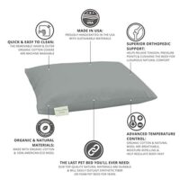 Natural Dog and Cat Bed Made in USA