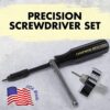 30 Piece Mini Ratchet Screwdriver Set USA Made