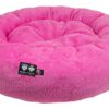 Pink Plush Dog Bed Large Made in USA