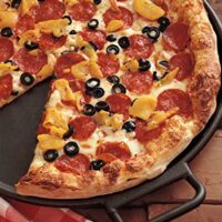 Cast Iron Pizza Pan 14 inch Made in USA