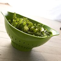 Green Plastic Colander Made in USA