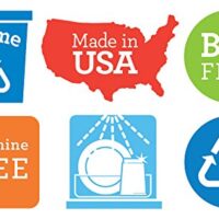 Green Plastic Colander Made in USA