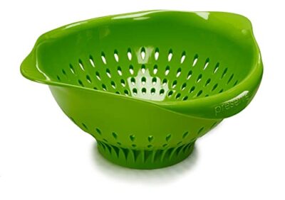 Green Plastic Colander Made in USA