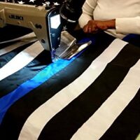 Thin Blue Line American Flag Made in USA
