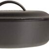 Cast Iron Deep Skillet with Cover Made in USA