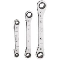 3 Piece Ratcheting Wrench Set Made in USA