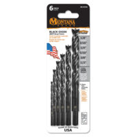6 piece brad point drill set Made in USA