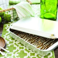 Cake Pan with Cover Made in the USA