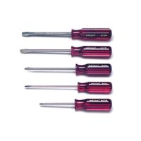 5 Piece Screwdriver Set Made in the USA.